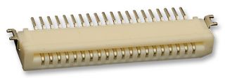 MOLEX 52793-2070 FFC / FPC Board Connector, 1 mm, 20 Contacts, Easy-On 52793 Series, Solder, Top, 1 Row