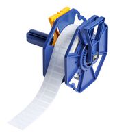 BRADY J-249-2492 Label, Thermal Transfer Printable, 9.53 mm, 25.4 mm, Polyester, White