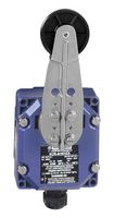 TELEMECANIQUE SENSORS XCRA121EX Limit Switch, IP65, Roller Lever, DPST-NO, DPST-NC, 3 A, 240 V, 0.75 N, OsiSense ATEX D Series