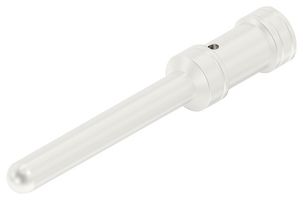 TE CONNECTIVITY T2030031030-000 Heavy Duty Connector Contact, HEM Series, Pin, 12 AWG, Crimp, 10 A, Brass