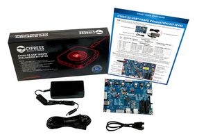 INFINEON CY6611 Evaluation Board, CYUSB4347-BZXC, USB 3.1 Type-C Hub Controller, Power Adaptor, USB Type-C Cable