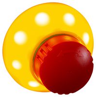 SICK ES21-AT1130 Safety Command Device, Emergency Stop Pushbutton, Rotary, IP54, -30 °C to 55 °C, ES21 Series