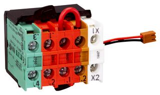 SICK ES21-CH2111 Safety Command Device, Emergency Stop Pushbutton, 2 NC, 1 NO, Panel Mount, ES21 Series
