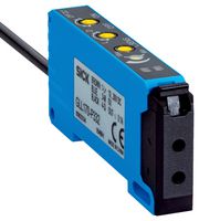 SICK GLL170-N332 Fiber Optic Sensor, 0 to 800 mm, 1 O/P, Light/Dark Switching, 3 Wire Cable, IP66, Potentiometer