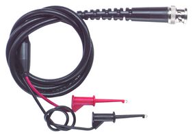 POMONA 4777-C-24 BNC Breakout, BNC Plug, Hook Clips x 2, 24 ", 610 mm, Black