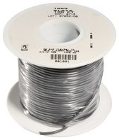 ALPHA WIRE 1553 SL005 Wire, Hook Up MIL-W-76B Type MW, PVC, Gray, 20 AWG, 10 x 30AWG, 30.5 m
