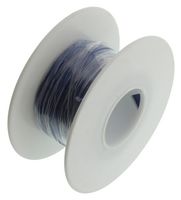 ALPHA WIRE 1851 BL005 Wire, Hook Up MIL-W-16878E/1, PVC, Blue, 30 AWG, 7 x 38AWG, 100 ft