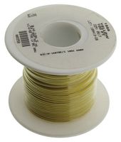 ALPHA WIRE 1856 YL005 Wire, Hook Up MIL-W-16878E/1, PVC, Yellow, 20 AWG, 7 x 28AWG, 30.5 m