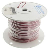 ALPHA WIRE 1857 RD001 Wire, Hook Up MIL-W-16878E/1, PVC, Red, 18 AWG, 7 x 26AWG, 1000 ft