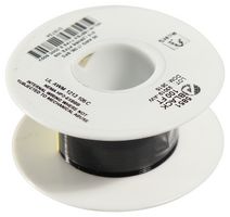 ALPHA WIRE 5851 BK005 Wire, Hook Up, UL1213, PTFE, Black, 30 AWG, 7 x 38AWG, 100 ft