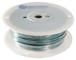 ALPHA WIRE 3050 GR001 Wire, Hook Up, PVC, Green, 24 AWG, 7 x 32AWG, 305 m