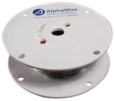 ALPHA WIRE 3075 RD005 Wire, Hook Up, UL1015, PVC, Red, 18 AWG, 16 x 30AWG, 30.5 m