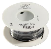 ALPHA WIRE 1854/19 BK005 Wire, Hook Up MIL-W-16878E/1, PVC, Black, 24 AWG, 19 x 36AWG, 30.5 m