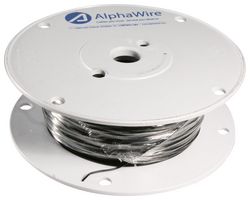 ALPHA WIRE 1854/19 BK001 Wire, Hook Up MIL-W-16878E/1, PVC, Black, 24 AWG, 19 x 36AWG, 305 m