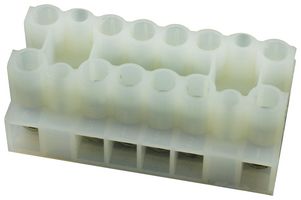 WIELAND ELECTRIC 29.401.0653.0 Panel Mount Barrier Terminal Block, Eurostyle, 2 Row, 6 Positions, 22 AWG, 12 AWG, 5.4 mm, 20 A