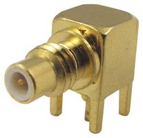 MULTICOMP PRO MC001467 RF / Coaxial Connector, SMC Coaxial, Right Angle Jack, Through Hole Right Angle, Brass