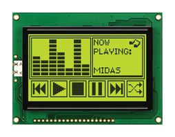 MIDAS DISPLAYS MC128064A6W-SPTLY-V2