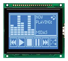 MIDAS DISPLAYS MC128064D6W-BNMLW-V2