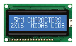 MIDAS DISPLAYS MC21605H6W-BNMLW-V2