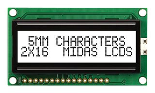 MIDAS DISPLAYS MC21605H6W-FPTLW-V2