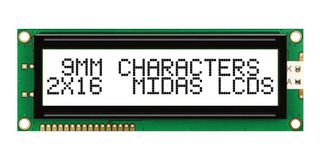 MIDAS DISPLAYS MC21609AB6W-FPTLW-V2