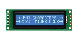 MIDAS DISPLAYS MC22005A6W-BNMLW-V2