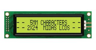 MIDAS DISPLAYS MC22405A6W-SPTLY-V2