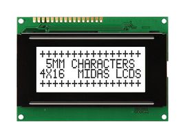 MIDAS DISPLAYS MC42004A6WK-FPTLW-V2