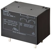 OMRON ELECTRONIC COMPONENTS G7L-2A-X DC12 Power Relay, DPST-NO, 12 VDC, 25 A, G7L-X Series, Through Hole, Non Latching