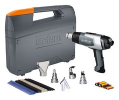 STEINEL 110051541 Silver Anniversary Kit, Includes HL 2020 E Heat Tool, 75mm Spreader Nozzle, 14/39mm Reflector Nozzle