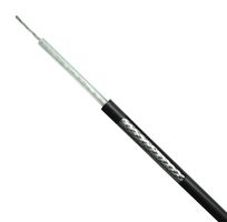 MULTICOMP PRO MP014014 Coaxial Cable, RG58A/U, Tinned Copper, 5 mm, 50 ohm, Black