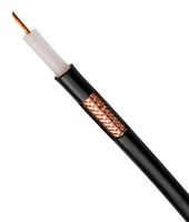 MULTICOMP PRO MP014017 Coaxial Cable, RG8U, Copper, 10.3 mm, 50 ohm, Black