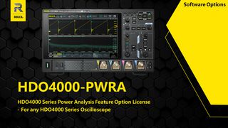 RIGOL DHO4000-PWRA Test License Key Upgrade, Power Analysis, RIGOL DHO4000 Series Digital Oscilloscopes