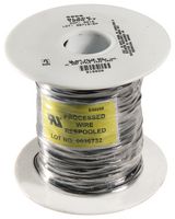 ALPHA WIRE 5953 BK001 Wire, Hook Up, PVDF, Black, 26 AWG, Solid, 1000 ft