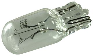 CEC INDUSTRIES 656 Incandescent Lamp, 28 V, Wedge, T-3 1/4, 0.62, 2500 h