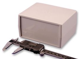 MULTICOMP PRO MCRM2015L Plastic Enclosure, Desktop Case, With PCB Fixing Screws, Instrument, ABS, 70.1 mm, 100 mm, 130 mm