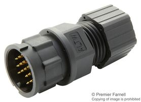 AMPHENOL LTW DD-18BMMA-LL7001 Circular Connector, Standard Circular Connector, Large (D) Series, Cable Mount Plug, 18 Contacts