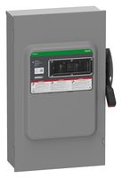 SQUARE D BY SCHNEIDER ELECTRIC VH364NR Switch Disconnector, Fusible, 3PST-NO, 3 Pole, 600 V, 200 A, NEMA 3R, Surface Mount
