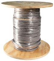 ALPHA WIRE 1898/10C SL005 Multiconductor Cable, Control, Unshielded, 10 Conductor, 18 AWG, 0.81 mm², 100 ft, 30.5 m