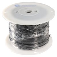 ALPHA WIRE 541626 BK002 Wire, Hook Up, THHN Building, PVC, Black, 16 AWG, 26 x 30AWG, 500 ft
