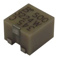 BOURNS 3224W-1-503E Trimmer, Multi Turn, Cermet, Top Adjust, 50 kohm, Surface Mount, 12 Turns