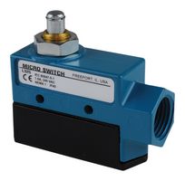 HONEYWELL BZE6-2RQ Limit Switch, Top Plunger, SPDT, 15 A, 600 V, 3.7 N, E6 Series