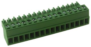 MULTICOMP PRO MC310-50808 Pluggable Terminal Block, Pluggable, 5.08 mm, 8 Positions, 24 AWG, 14 AWG
