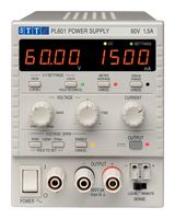 AIM-TTI INSTRUMENTS PL601 Bench Power Supply, Linear Regulated, Adjustable, 1 Output, 0 V, 60 V, 100 µA, 1.5 A