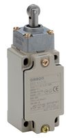 OMRON INDUSTRIAL AUTOMATION D4B-4A71N Limit Switch, Roller Plunger, DPST-NC, 10 A, 120 V, 18.63 N, D4B-N Series