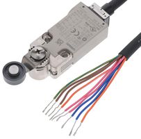 OMRON INDUSTRIAL AUTOMATION D4F-420-5D Limit Switch, Roller Lever, 4PST-NC, 750 mA, 240 V, 5 N, D4F Series