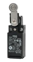 OMRON INDUSTRIAL AUTOMATION D4N-1226 Limit Switch, Roller Lever, DPST-NC, 3 A, 240 V, 5 N, D4N Series