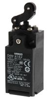 OMRON INDUSTRIAL AUTOMATION D4N-4162 Limit Switch, Roller Arm Lever, DPST-NO/NC, 3 A, 240 V, 5 N, D4N Series