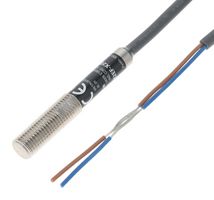 OMRON INDUSTRIAL AUTOMATION E2EF-X2D1 2M Inductive Proximity Sensor, 2mm, 2-Wire/NO, 2m Cable, 10V to 30V, IP67