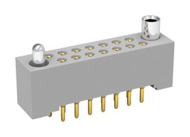 AIRBORN WTAX10SACJTB Rectangular Connector, Hex Turning Jackset, Airborn WTA Series, 10 Contacts, Receptacle, 2.54 mm